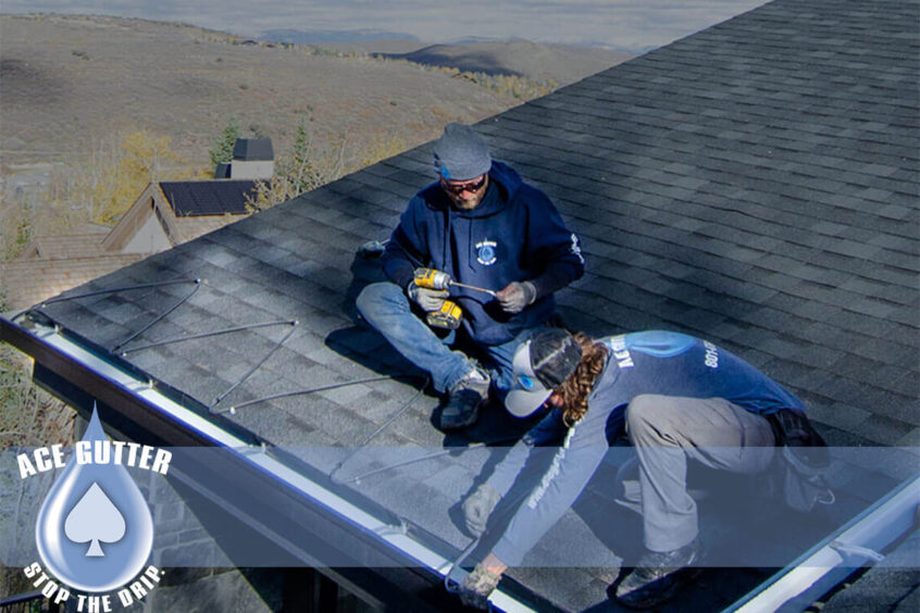 men doing roofing repair and maintenance