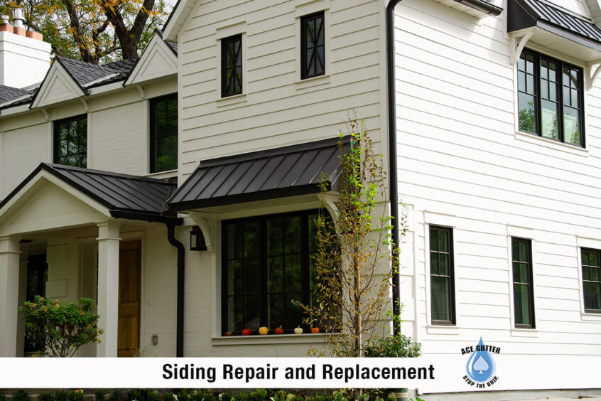 siding replacement on home in east salt lake