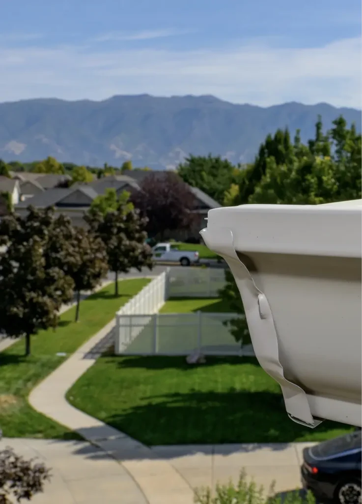 5k gutters on house in provo