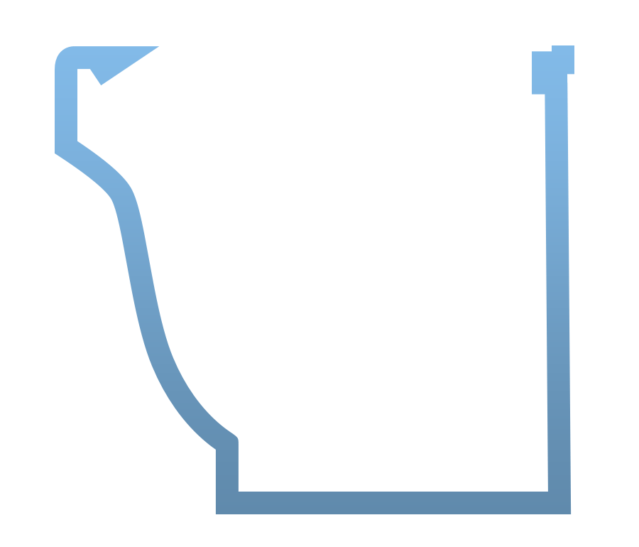 ace gutter 5K gutter profile