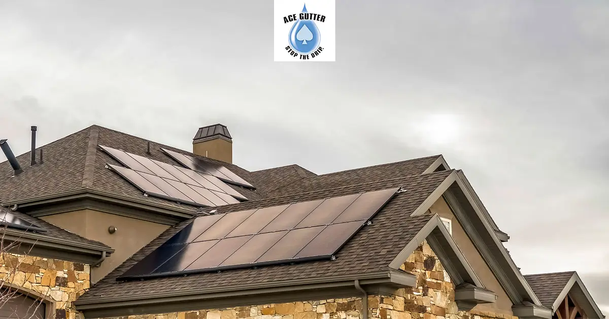 Featured image for “How Solar Panels Impact Roof Gutters In Utah”